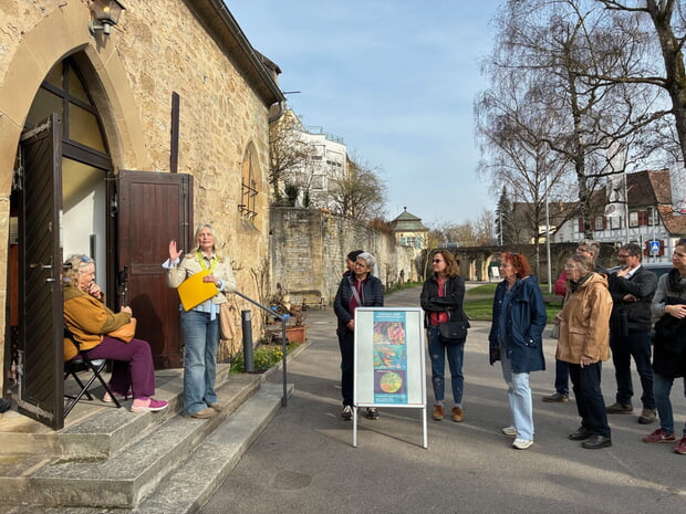 35 Besucher bei Führung zur Kulturregion am Weltfrauentag
