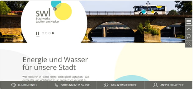 Neue Homepage SWL