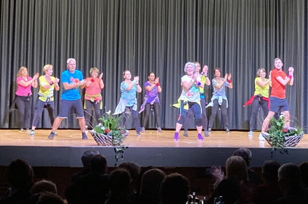 Zahlreiche Ehrungen stehen am 28.4. auf dem Programm des Festabends, das vom M&auml;nnerchor "tiefklang" des Urbanus und der Zumba-Gruppe des TVL musikalisch und t&auml;nzerisch umrahmt wird. (Foto: TVL)