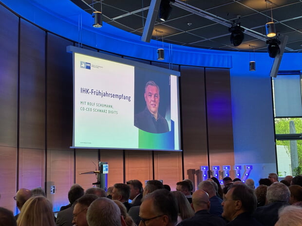 Fr&uuml;hjahrsempfang der IHK mit Schwarz Digits