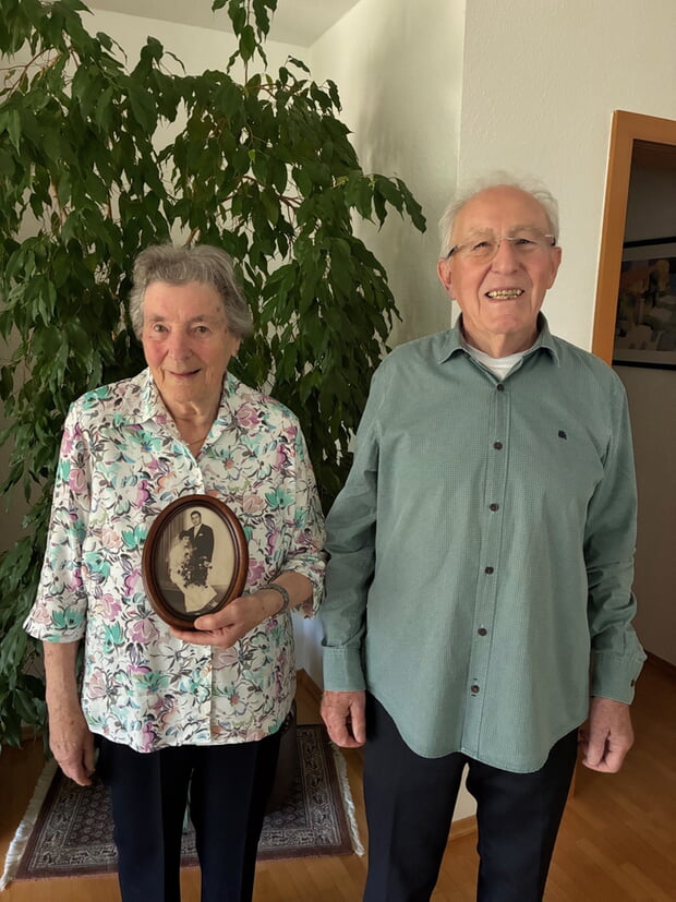Rita und Robert Mallmann sind 60 Jahre verheiratet