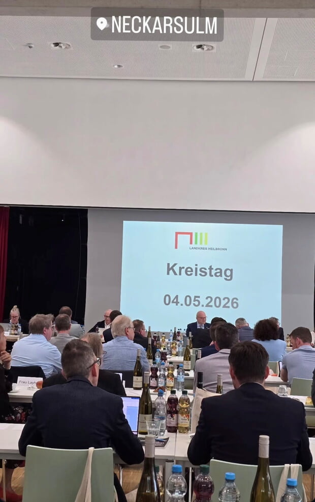 In Neckarsulm fand die Kreistagssitzung statt, in der auch die Erh&ouml;hung der Kreisumlage beschlossen wurde