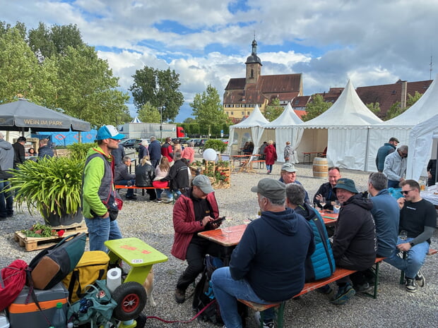 Das Team Hofcafé/Hölderlinhaus sorgte für eine gelungene Eröffnung am Wochenende