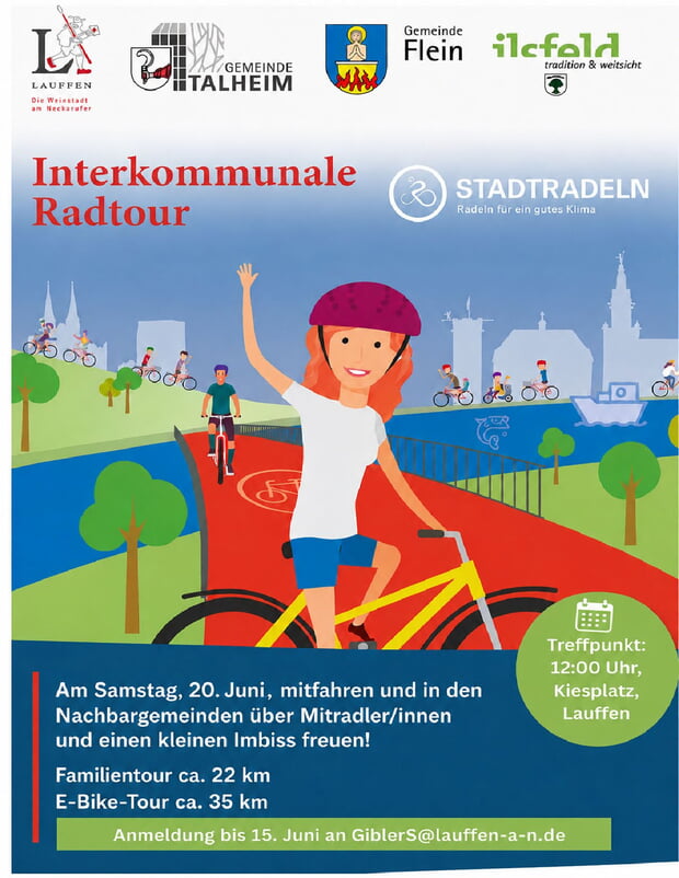 Interkommunale Radtour