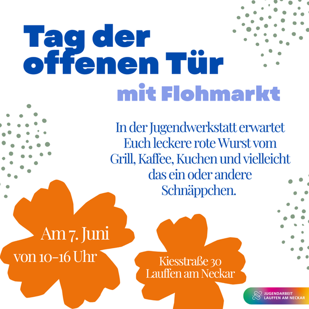 Flohmarkt in der Jugendwerkstatt
