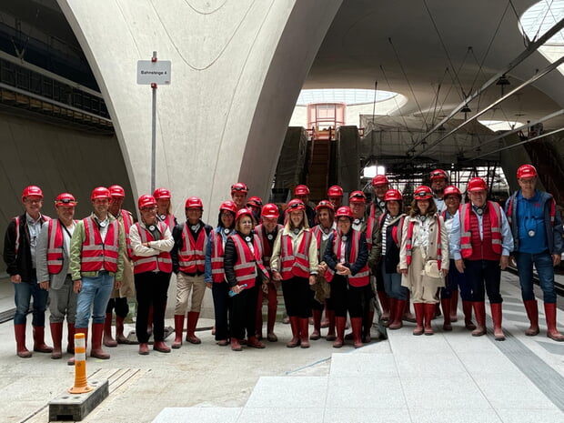 Besuch des neuen Hauptbahnhofs Stuttgart 21