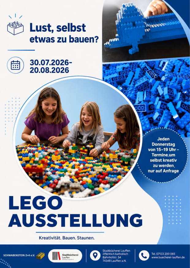 LEGO Ausstellung in der B&uuml;cherei