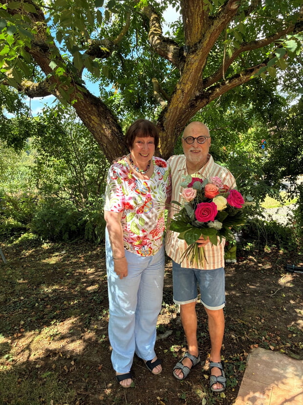 Barbara und Dr. Ulrich Itzin durften das Ehejubiläum der Goldenen Hochzeit begehen
