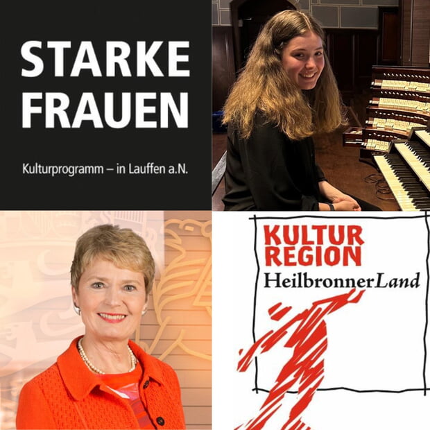 Zu Wort kommen an diesem Abend unter anderem Friedlinde Gurr-Hirsch (li. unten) und Kirchenmusikerin Katharina Linn (re. oben). (Fotos: privat)