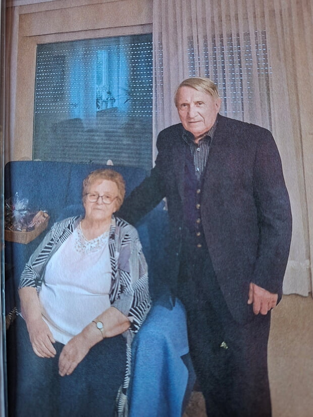 Das Bild stammt von der Diamantenen Hochzeit vor f&uuml;nf Jahren