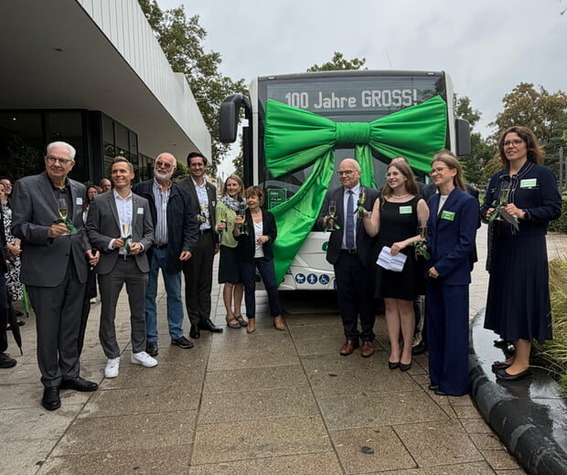 100 Jahre Groß Reisen Heilbronn – Partner für den Lauffener City-Bus