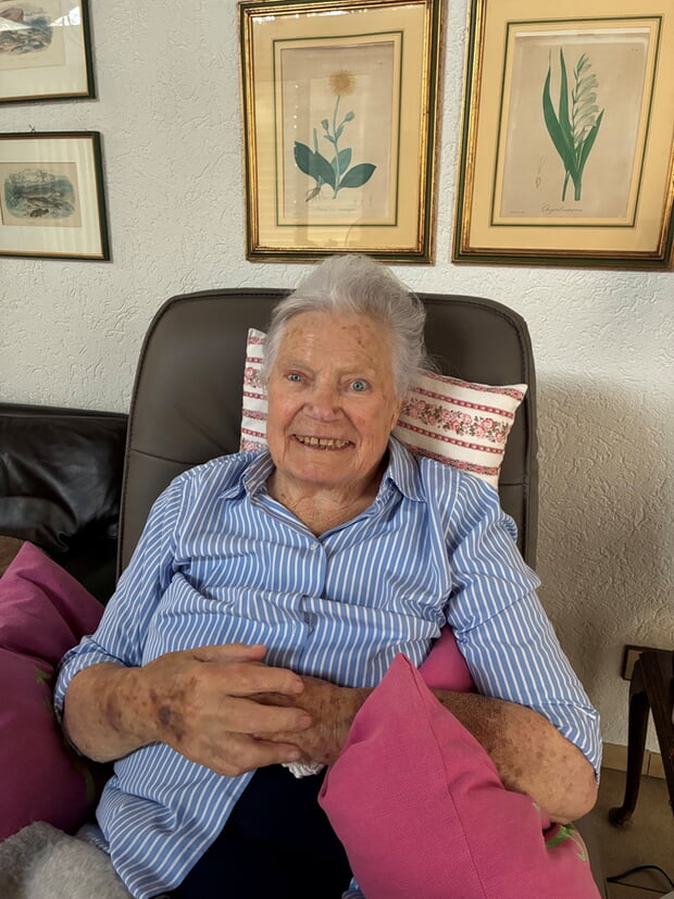 Ihren 90. Geburtstag durfte Bärbel Frida Seybold im Kreise ihrer Familie feiern.