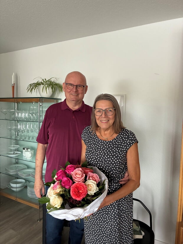 Erika und Rudi Dankel durften das Fest der Goldenen Hochzeit feiern