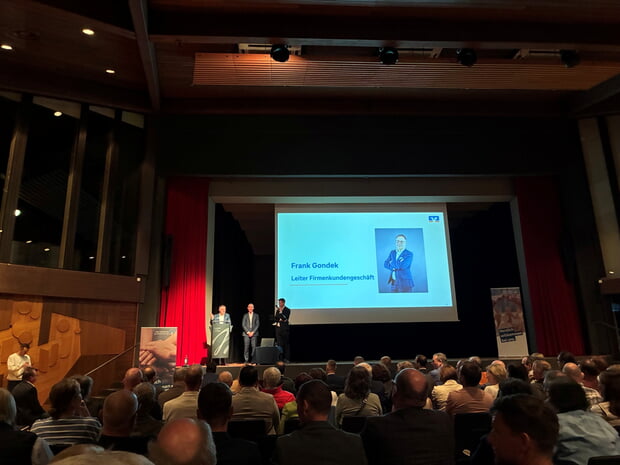 VBU-Veranstaltung in der Stadthalle zu „Chancen, Wissen, Weitblick“