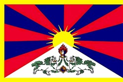 Flagge Tibet