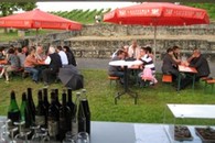 Weinausschank am römischen Gutshof