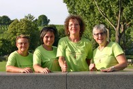 Bewegungstreffs im Freien auf dem Lauffener Kiesplatz