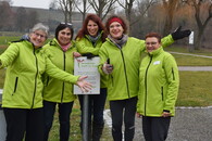 Bewegungstreffs im Freien auf dem Lauffener Kiesplatz