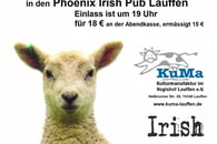 Folkkonzert mit Paddy Schmidt, Klassischer Irsih Folk mit Gesang, Gitarre u. Mundharmonika