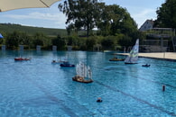 Modellbautreffen im Freibad