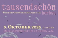 "tausendschön" Kunsthandwerkermarkt im Herbst
