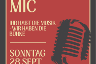 Wein im Park mit Live-Musik