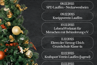 Weihnachtshütte am Postplatz