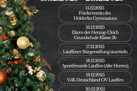 Weihnachtshütte am Postplatz