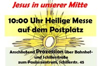 Fronleichnamsfest am Donnerstag, 20. Juni