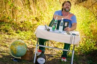 Irrwitziges Umwelt-Theaterspektakel "Tod des Empedokles" von Peter Trabner und Friedrich Hölderlin