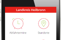 Abfall App Landratsamt Heilbronn neues Design