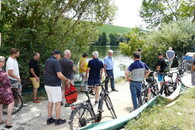 Baustellentour des Gemeinderates Teil 1: Fahrradweg Kirchheim  Verkehr