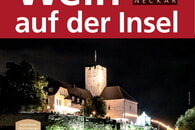Plakat Wein auf der Insel