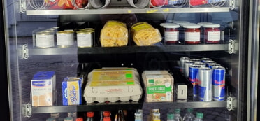 Genuss-Automaten in der Mühltorstraße mit vielfältigem Speisen, Eis und Getränkeangebot