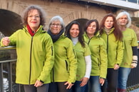 Bewegungstreff  Karen Stiritz, Gabriele Ebner-Schlag, Renate Brauch (neu), Dorothee Krähmer, Bettina Nagy und Eva Krebs (Neu)