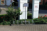 Kurzzeitfahrradparkplätze am Bürgerbüro
