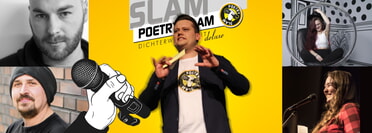 Dichterwettstreit deluxe: Poetry Slam zum Thema "Europa" moderiert von Elias Raatz