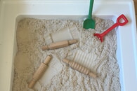 Fühltisch im Kindergarten Herrenäcker
