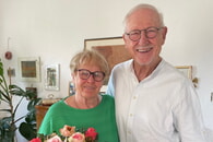 Renate und Eugen Häring durften das besondere Ehejubiläum der Diamantenen Hochzeit feiern