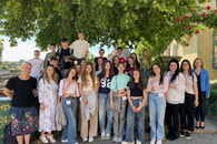 10 Schülerinnen und Schüler besuchten mit ihren Begleitlehrern eine Woche lang das Lauffener Hölderlin-Gymnasium im Rahmen des Schüleraustausches