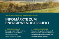 Inforamtionsveranstaltung zum Thema Infomärkte zum Energiewende-Projekt