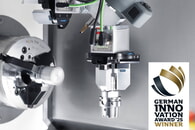 Der mechatronische Zentrischgreifer EZU schafft neue Möglichkeiten in der flexiblen Automatisierung. Er überzeugte die Jury des German Innovation Award mit seinem innovativen Funktionskonzept.  Bildquelle: SCHUNK SE & Co. KG