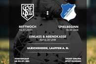 PLakat zum Spiel Sportfreunde Lauffen - TSG Hoffenheim