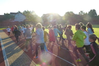 Spendenlauf zum Schuljubiläum