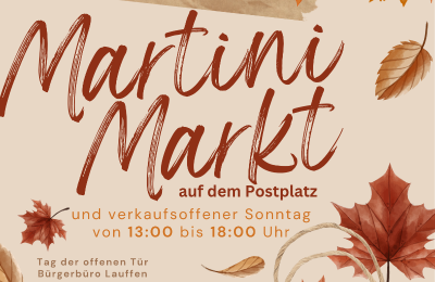Martinimarkt mit verkaufsoffenem Sonntag am 9.11.