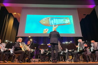 Einen grandiosen Konzertabend präsentierte das Akkordeon Orchester in der bis auf den letzten Platz gefüllten Stadthalle