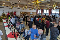 Impressionen aus einer Adventsweinprobe der vergangenen Jahre 