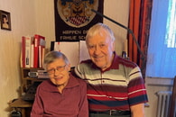 Anita u. Wolfgang Schiedt feierten nur einen Tag auseinander ihren 90. Geburtstag. 