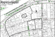 Abgrenzungsplan Muglerpark 1. &Auml;nderung 