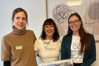 v.l.n.r. Isabell Glaesser, Alesxandra Jauch, Nadja Waible 